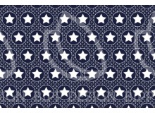 Jersey - Sterne Anker dunkelblau